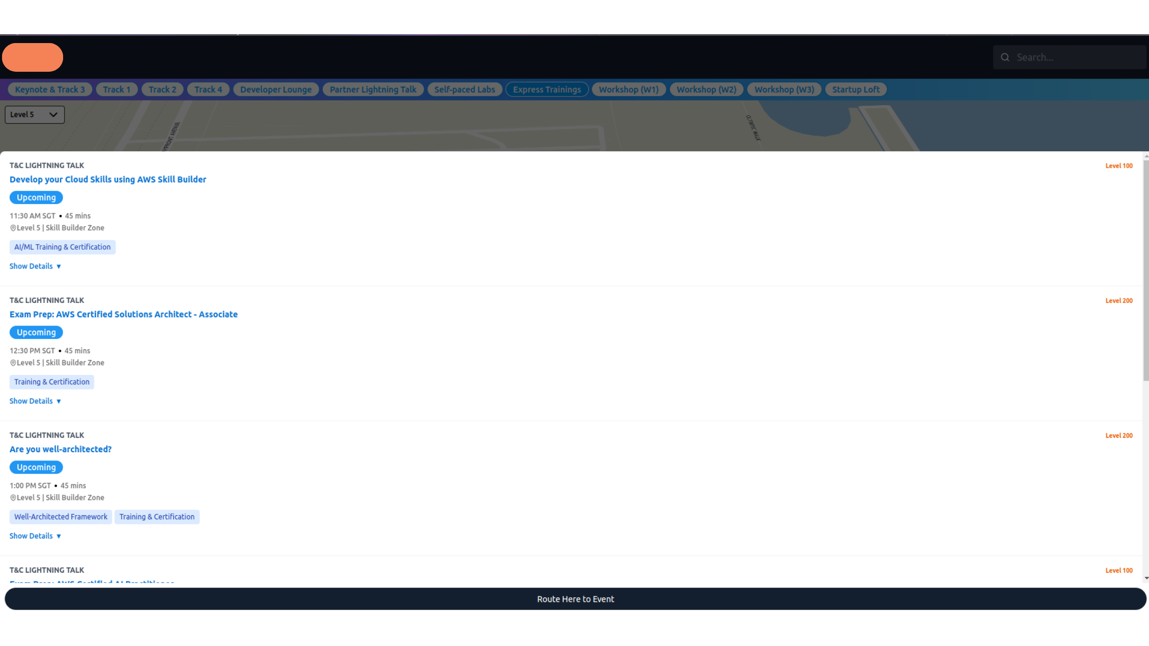 Tech Summit interface 3
