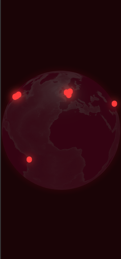 Global Biotech Globe visualization 3