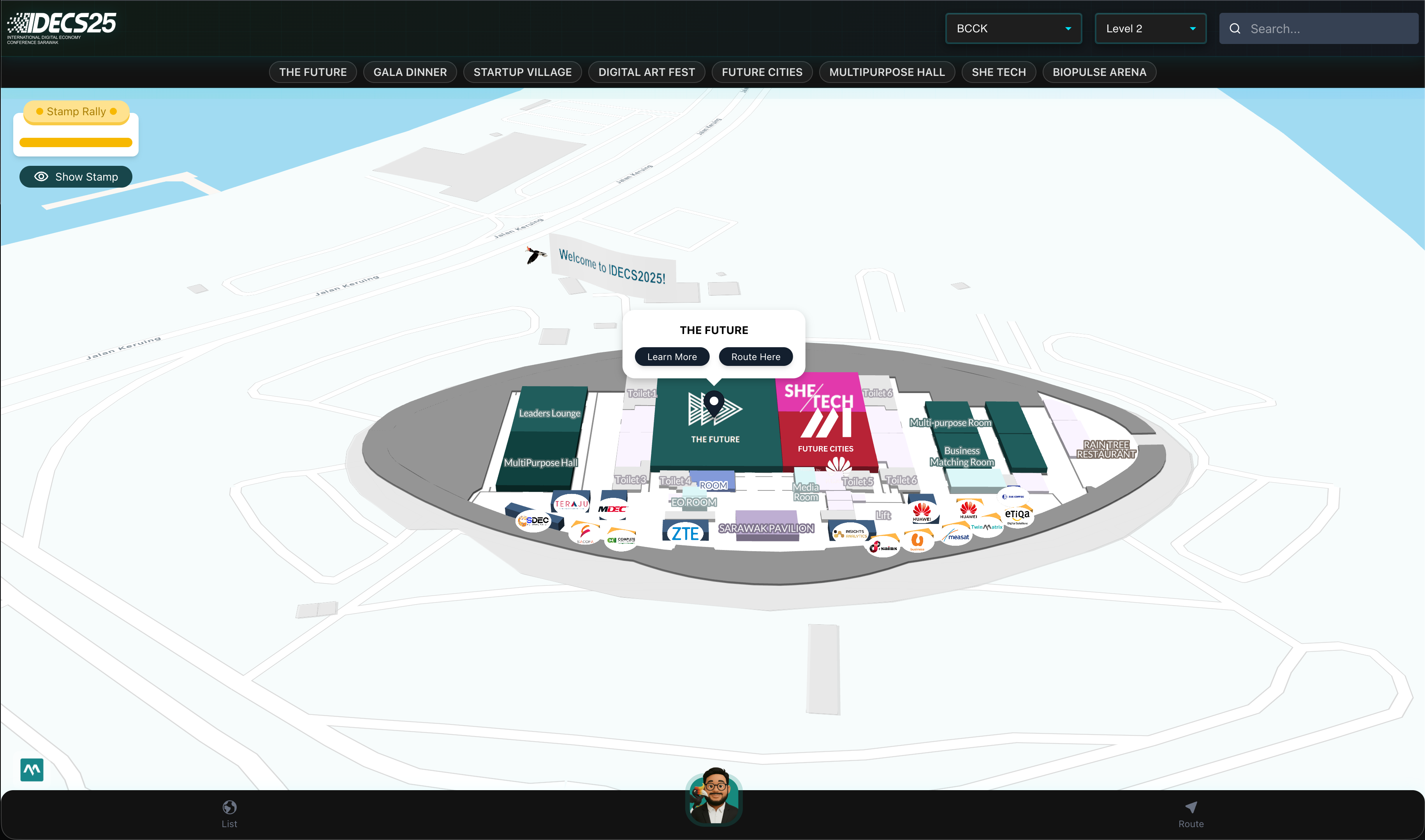 EventSphere interface 10