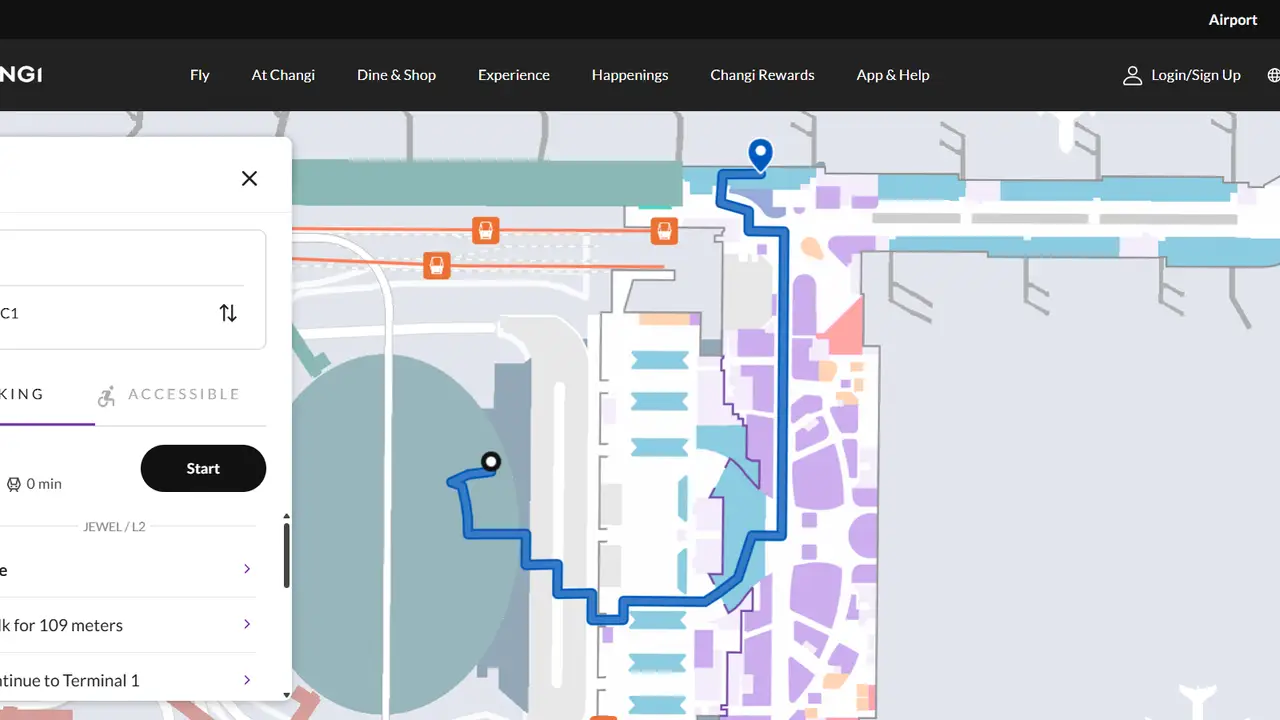 Turn-by-Turn Indoor Routing