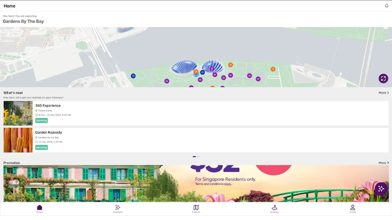 GreenScape — AI-Powered Visitor Engagement
