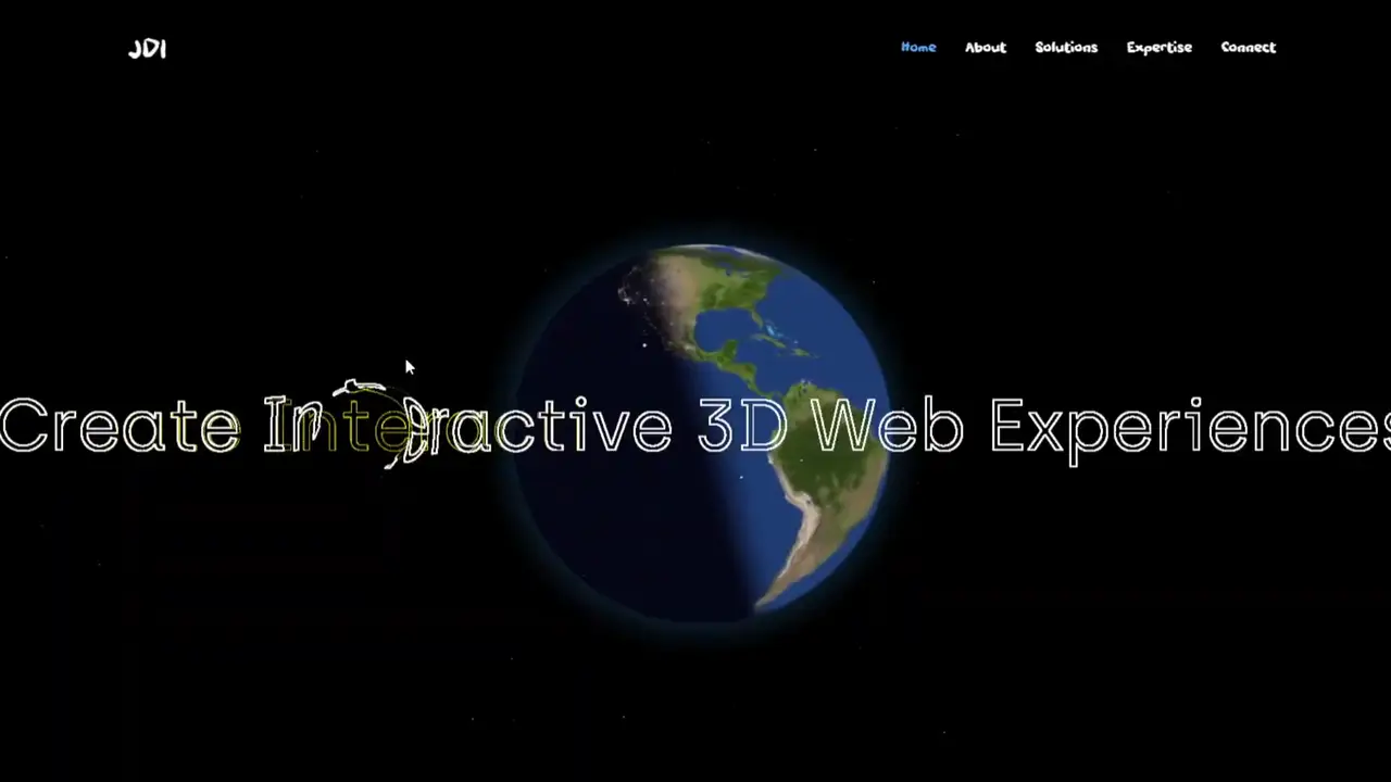 Interactive 3D & Fluid Animation Demo Collection